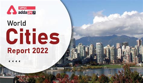 World Cities Report 2022 .